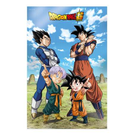 Poster 3d 58x38cm battle of gods