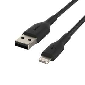 Cable belkin caa002bt1mbk lightning usb - a trenzado
