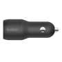 Cargador coche belkin ccb001btbk 24w 2x