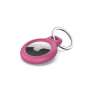 Llavero belkin f8w973btpnk apple airtag rosa