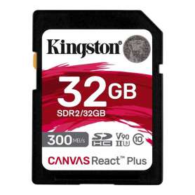 Tarjeta memoria sdhc 32gb kingston react