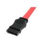 Adaptador sata startech 0.5m macho - hembra rojo