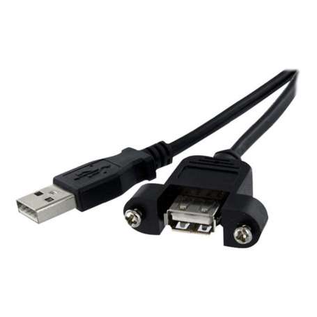 Cable usb 2.0 startech 0.30m macho - hembra