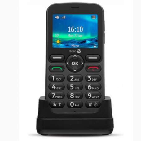 Telefono movil doro 5860 black 2.4 pulgadas
