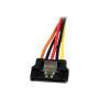 Cable divisor sata startech 0.15m macho - hembra