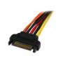 Cable divisor sata startech 0.15m macho - hembra