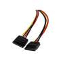 Cable lp4 a 2x sata startech