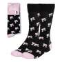 Calcetines negro barbie tu 36 43