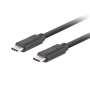 Cable usb tipo c lanberg 1m