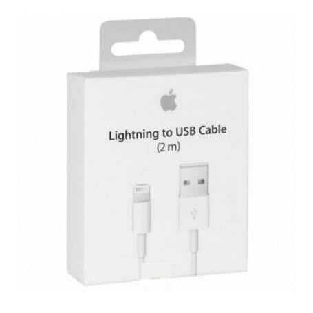 Adaptador apple lightning macho a usb