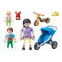 Playmobil ciudad mama con niños