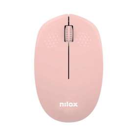 Raton inalambrico nilox nxmowi4014 rosa