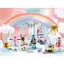 Calendario adviento playmobil arcoiris navidad