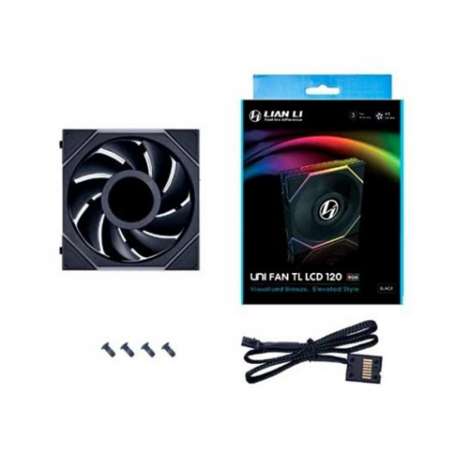 Ventilador cpu lian li lcd 120 - 1pcs