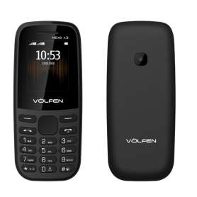 Telefono volfen a3 negro pantalla 1.8 pulgadas
