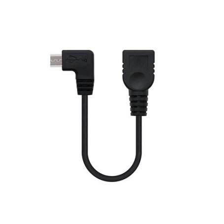 Nanocable Cable USB 2.0 OTG Tipo Micro B/M-A/H15cm
