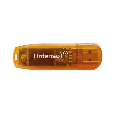 Intenso 3502490 Lápiz USB 2.0 Rainbow 64GB Naranja