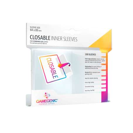 Fundas transparentes cartas gamegenic (100)