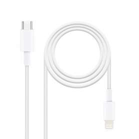 Nanocable Cable Lightning a USB-C 0,5 metros