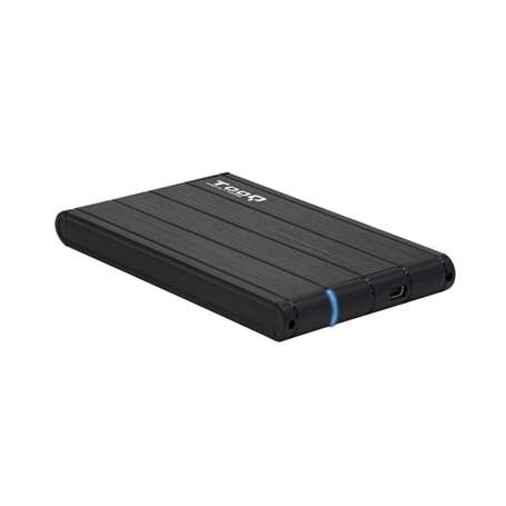 TooQ TQE-2530B caja HDD 2.5" SATA3 USB 3.0 Negra