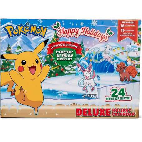 Calendario adviento pokemon deluxe holiday version