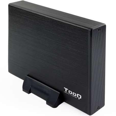 TooQ TQE-3527B caja HDD 3.5" SATA3 USB 3.0 Negra