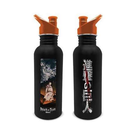 Botella acero pyramid atack on titan