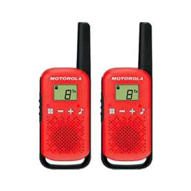 MOTOROLA T42 Walkie Talkie 4Km 16CH Rojo Duo