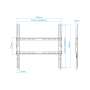 Tooq Soporte pared LP1070F-B pantallas 32"-70"