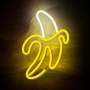 Lampara forever neon led banana white