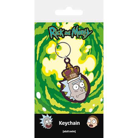Llavero rick & morty king of