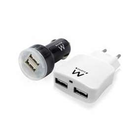 Kit carga usb ewent hogar y