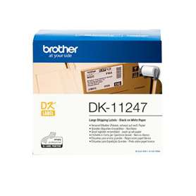 Etiquetas papel precortada brother dk11247 103