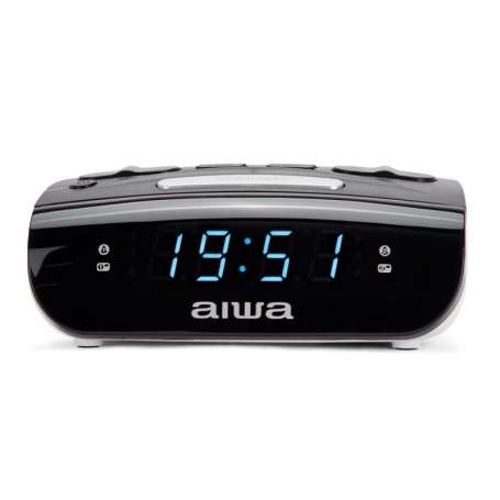 Radio reloj despertador aiwa cr - 15 negro