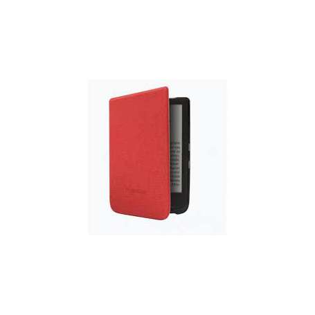 Pocketbook funda shell series rojo
