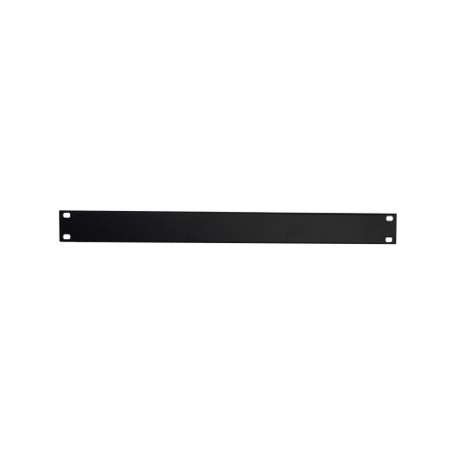Panel solido wp 1u metalico negro