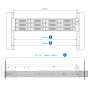Kit rails qnap rail - b02 servidores nas