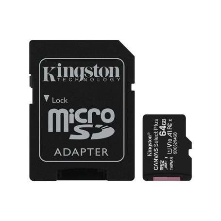 Kingston SDCS2/64GB micro SD XC clase 10 64GB c/a