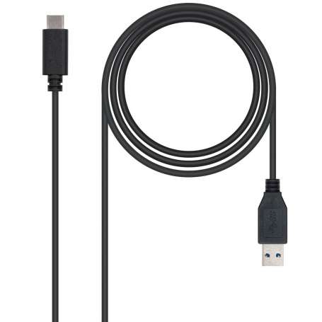 Nanocable Cable USB 3.1 Gen2 10Gbps3A USB-C/M-A/M