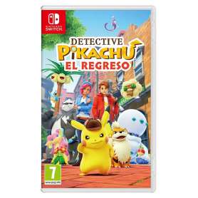 Juego nintendo switch - detective pikachu:el