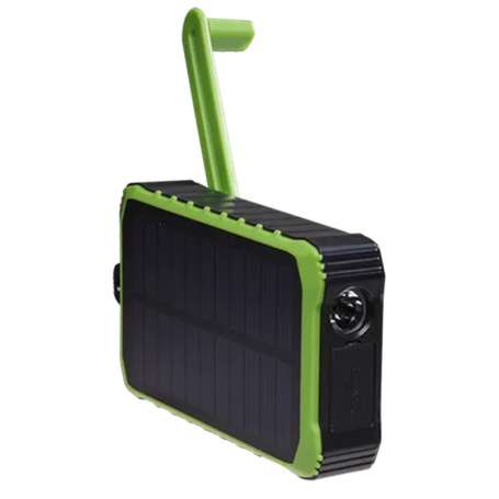 Powerbank solar denver con dinamo manivela