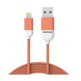 Cable nylon pantone lightning a usb