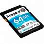 Tarjeta memoria sdxc 64gb kingston canvas