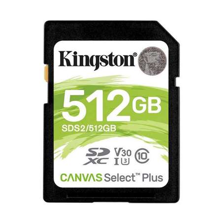 Tarjeta memoria sdxc 512gb kingston canvas