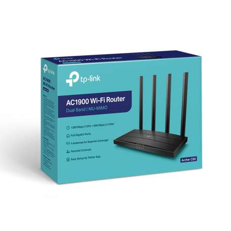 TP-Link Archer C80 Router WiFi AC1900 Dual Band
