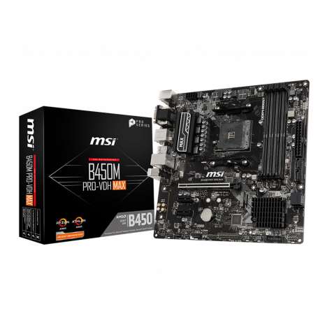Placa base msi amd b450m pro - vdh