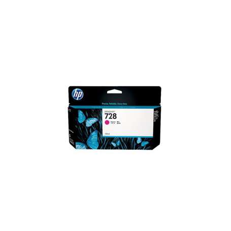 Cartucho tinta hp f9j66a magenta nº728