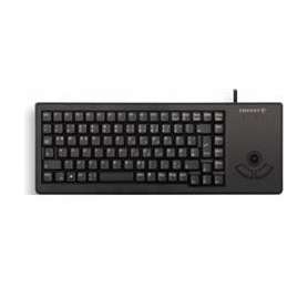 Cherry Teclado XS Plano Trackball Negro