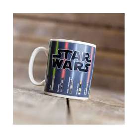 Taza térmica star wars espadas láser