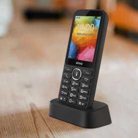 Telefono movil wiko f200 negro 2.8 pulgadas